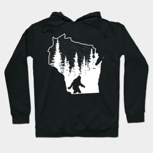 Wisconsin Bigfoot Gifts Hoodie